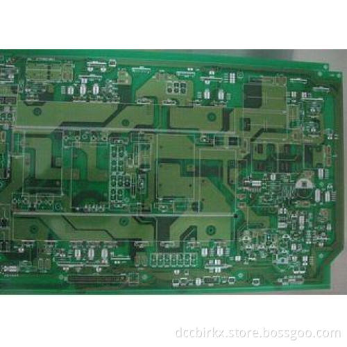 Green Single Sided 3 OZ Copper Printed Circuit Board 2 Laye